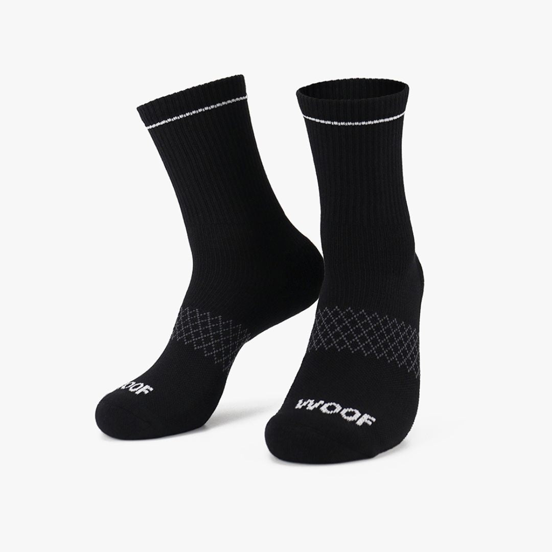 Classic Colours Bamboo Crew Compression Socks 6 Pack