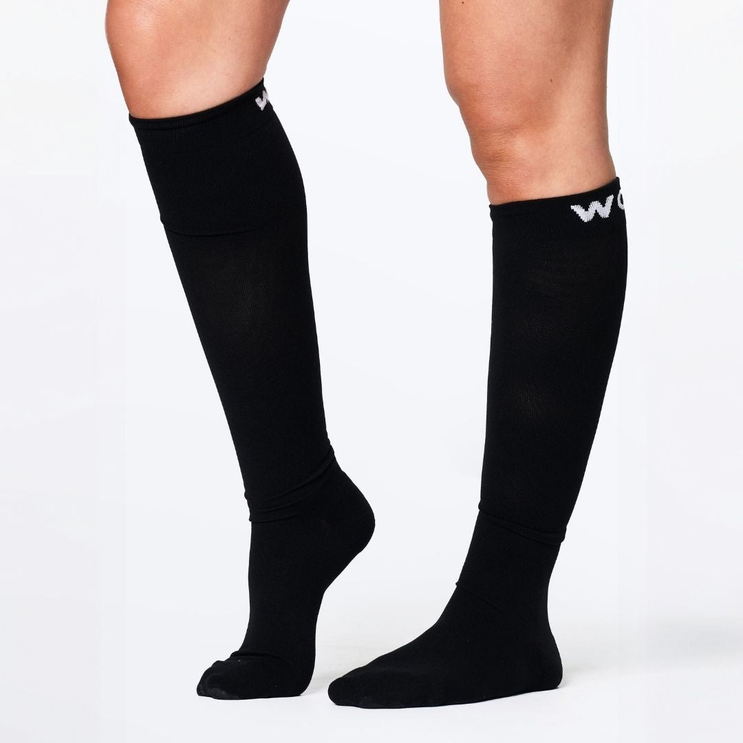 Black Bamboo Compression Socks