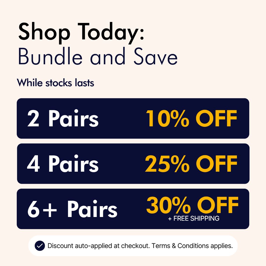 Aussie Natives Bamboo Compression Socks